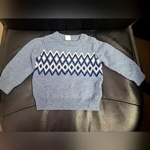 Baby Gap Pullover Sweater blue Size 6 to 12m